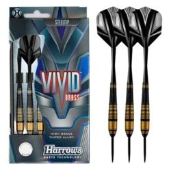 Fléchette Harrow Acier Vivid 21gr Noir