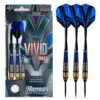 Fléchette Harrow Acier Vivid 23gr Bleu