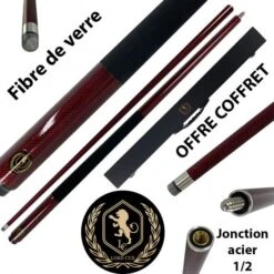 Coffret Queue Hybride Carbone Bordeaux