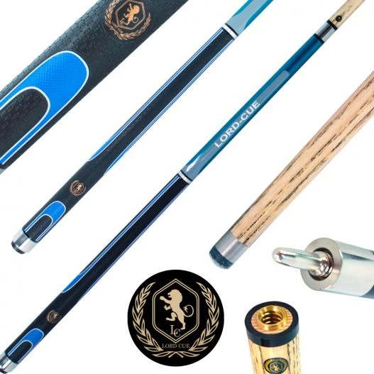 Lord-Cue Xtrem-Shot Bleue : Une Queue 2 En 1 Pour Performer Au Pool Anglais