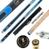 Coffret Lord-Cue Xtrem-Shot Bleue : Une Queue 2 En 1 Pour Performer Au Pool Anglais
