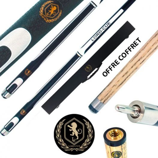 Coffret Lord-Cue Xtrem-Shot : Une Queue 2 En 1 Pour Performer Au Pool Anglais – Image 2