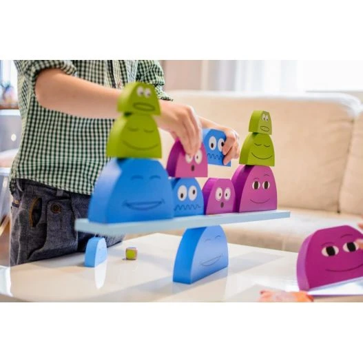 Balance Buddies - Jouet En Bois Pour Apprendre L'équilibre