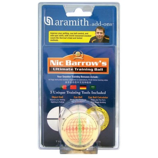 Bille D'entraînement 8 Pool Et Snooker 52,5 Mm Nic Barrow’s