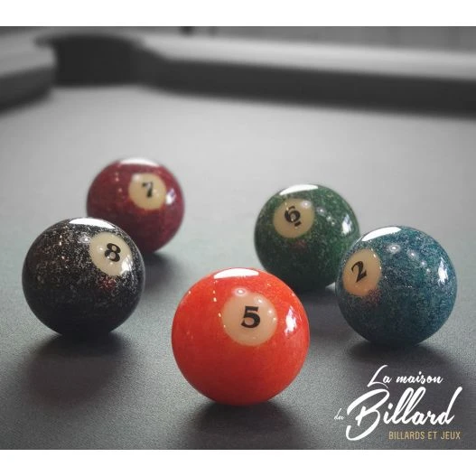 Boules De Billard Américain STONE 57,2 mm, Édition Collector D’Aramith – Image 4