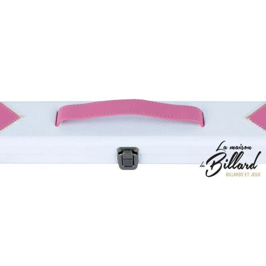 Boitier Queue Billard Rose Et Blanc – Image 6