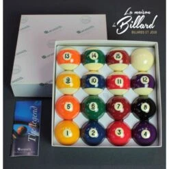 Boules De Billard Américain Standard 57,2 Mm Par Aramith