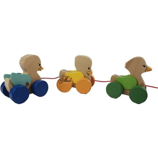 Le Canard à Tirer - Jouet En Bois Pour L'apprentissage De La Marche. – Image 2