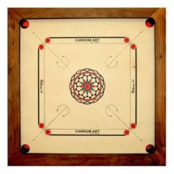 Billard Carrom Ellora 77 X 77 Cm