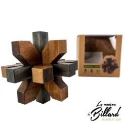 Casse-tête En Bois Flocon