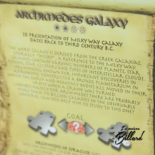 Casse Tête 3D Galaxy D'Archimède – Image 5