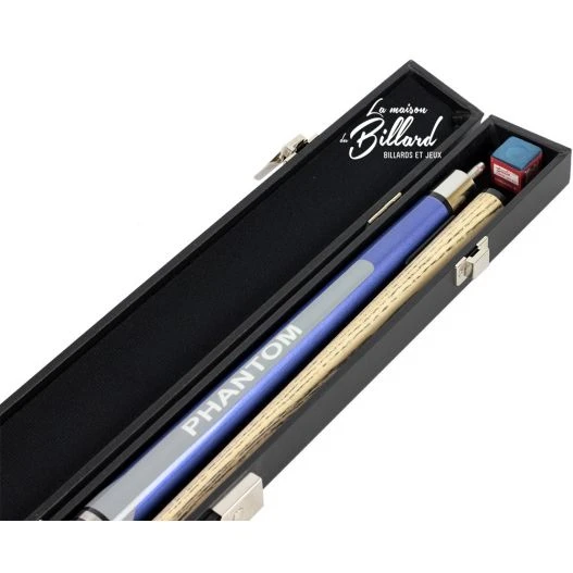 Coffret Queue Billard 8 Pool PHANTOM Noir Et Bleu – Image 2