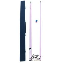 Coffret Queue Billard Pour Fille, Rose Style Carbone