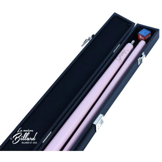 Coffret Queue Billard Pour Fille, Rose Style Carbone – Image 4