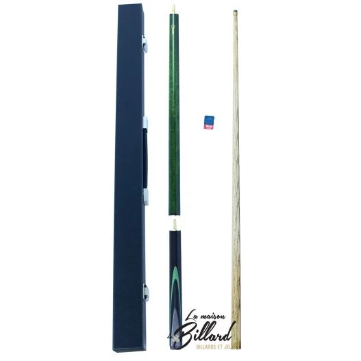 Coffret Queue De Billard 3 Parties Avec Mallette Et Craie