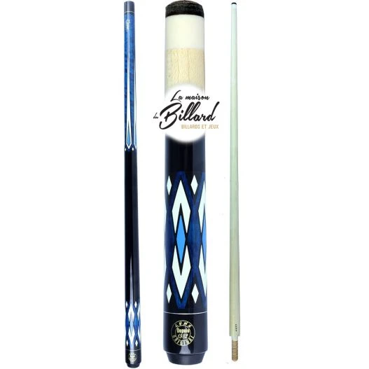Coffret Queue De Billard Français Lynx Pro 80 Bleu