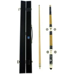 Coffret Queue Pour Tous Types De Billard. (américain, Anglais, Français)