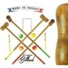 Croquet 4 Joueurs Adulte Vintage
