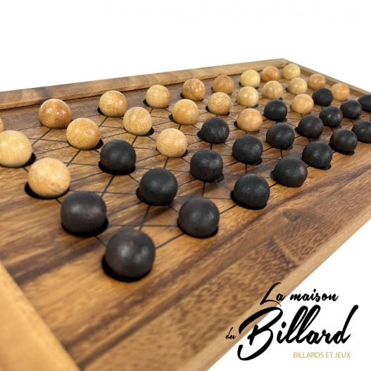 Fanorona - Jeu Traditionnel Malgache En Bois Massif – Image 2