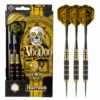Fléchettes Harrows Acier Voodoo Brass 21 GK