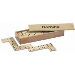 Le Grand Jeu De Dominos En Bois, Un Jeu De Société Classique
