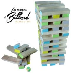 Jeu De La Tour XXL. Jenga Géant Version 4 à 6 Joueurs