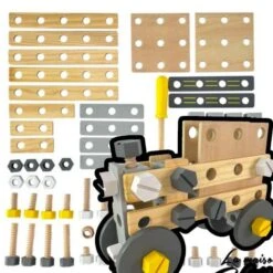Un Jeu De Construction En Bois Pour Les Petits Bricoleurs En Herbe
