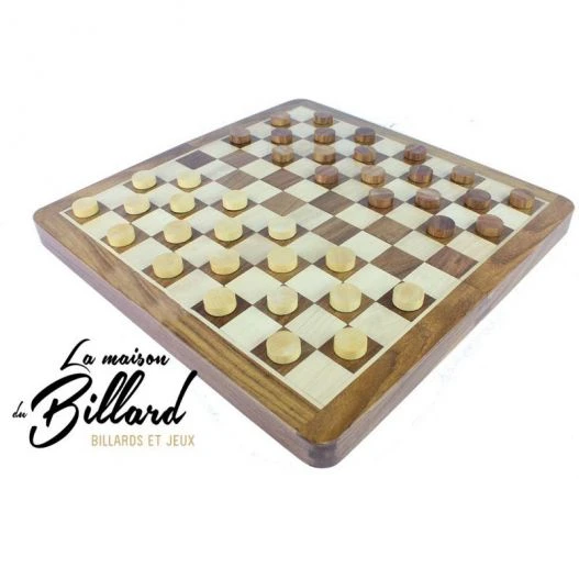 Jeu De Dames Marqueté Et Magnétique – Image 12