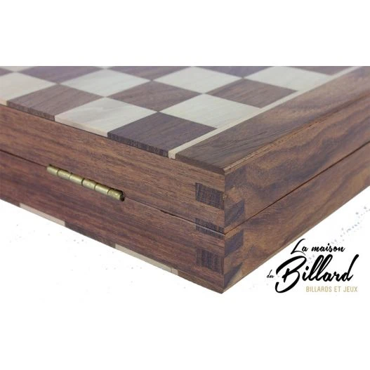 Jeu De Dames Marqueté Et Magnétique – Image 4