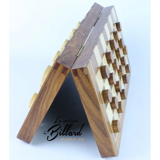 Jeu De Dames Marqueté Et Magnétique – Image 7