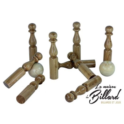 Jeu De Quilles En Bois – Image 4