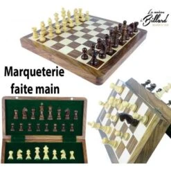Jeu D'échec Marqueté. Déco Et Ludique !