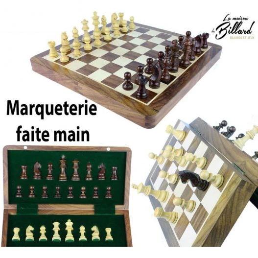 Jeu D'échec Marqueté. Déco Et Ludique !