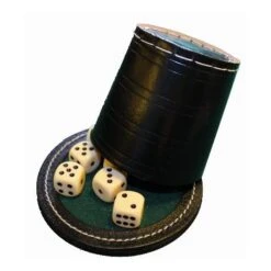 Dés Et Godet Pour Poker Menteur Ou Yams