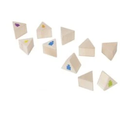 Jouet En Bois Sensoriel : Mémo Des Poids