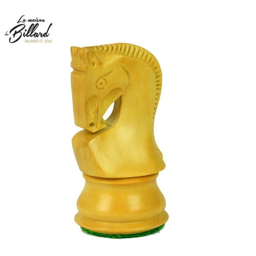 Superbe Jeu D’échecs En Finition ébène Et Buis (Taille Compétition) – Image 14