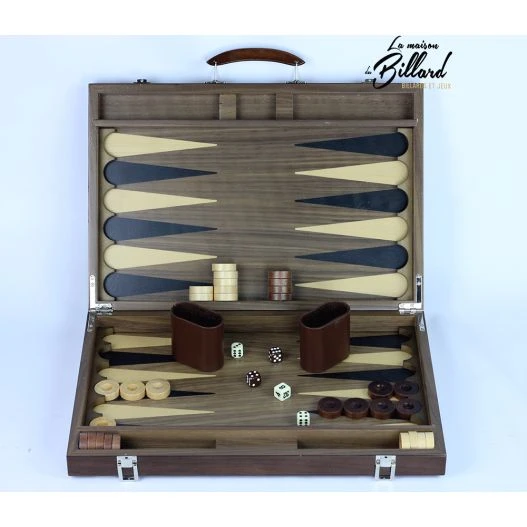 Mallette Backgammon Pro Version LUXE
