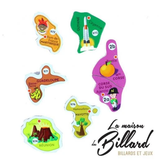 Puzzle En Bois Carte De France Et Régions – Image 9