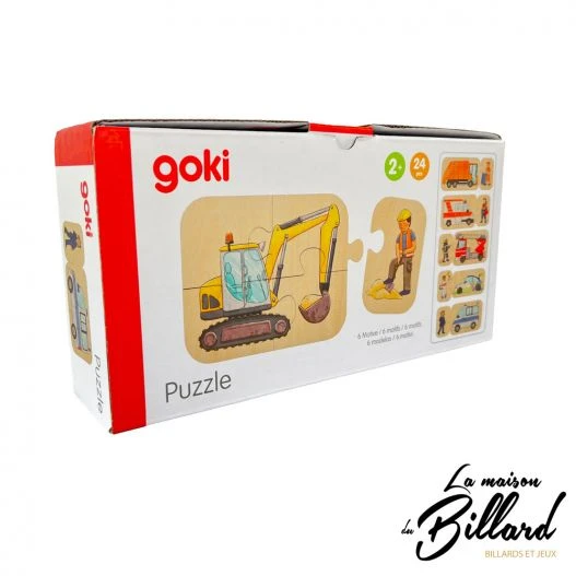 Puzzle Métiers, Un Superbe Jouet En Bois Pour Les Enfants Dès 2 ans – Image 3