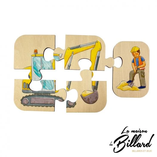 Puzzle Métiers, Un Superbe Jouet En Bois Pour Les Enfants Dès 2 ans – Image 4