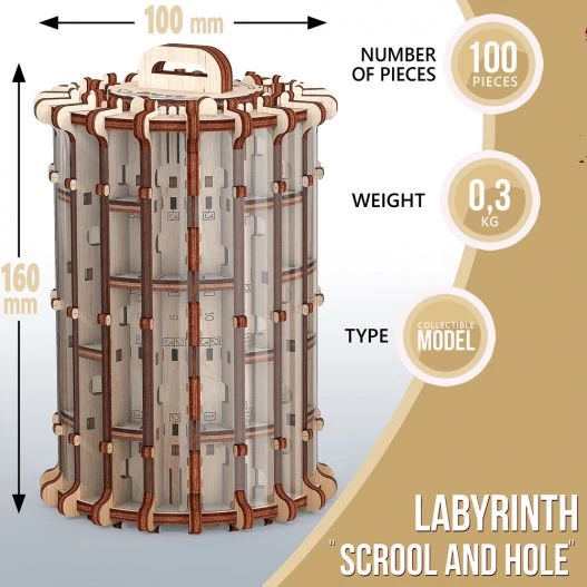 Puzzle 3D Adulte, Labyrinthe Et Boîte à Secret : 3 Jeux En 1 – Image 4
