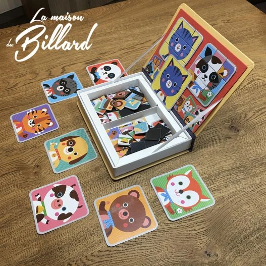 Puzzle Magnétique Pour Composer Des Animaux Et En Inventer D’autres – Image 9