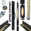 Coffret Lord Cue Break-out Queue De Billard 8 Pool Au Style US