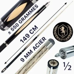 Lord Cue Break-out Queue De Billard 8 Pool Au Style US