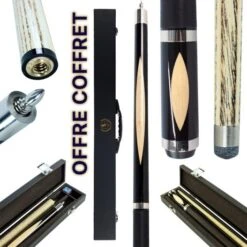 Coffret Lord Cue Break-out Queue De Billard 8 Pool Au Style US