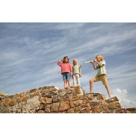 Sarbacane En Bois 50cm Pour Enfant Avec Accessoires – Image 2